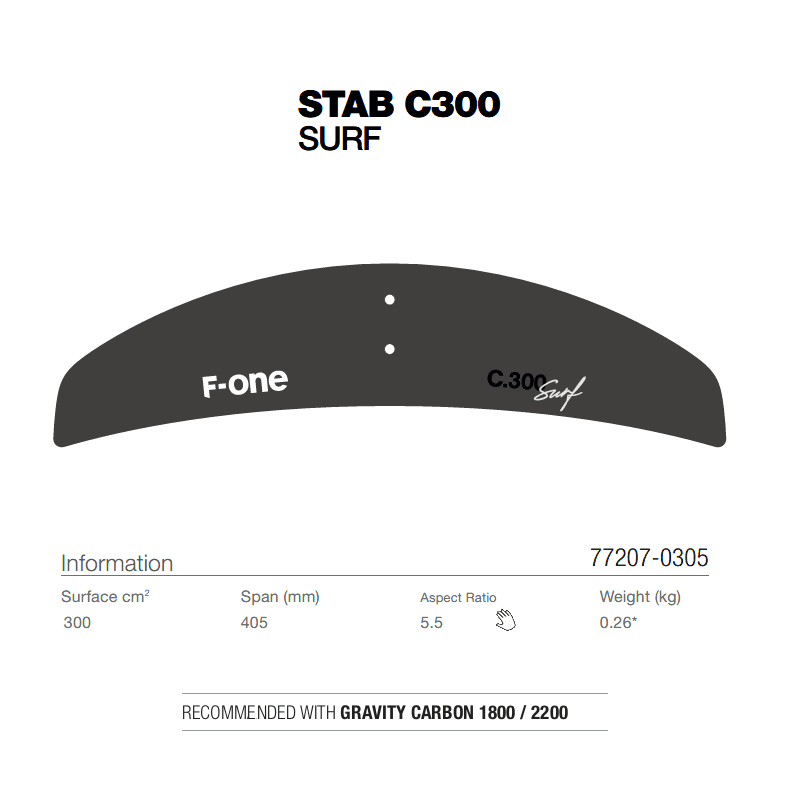 F ONE Stabilizer C300 SURF